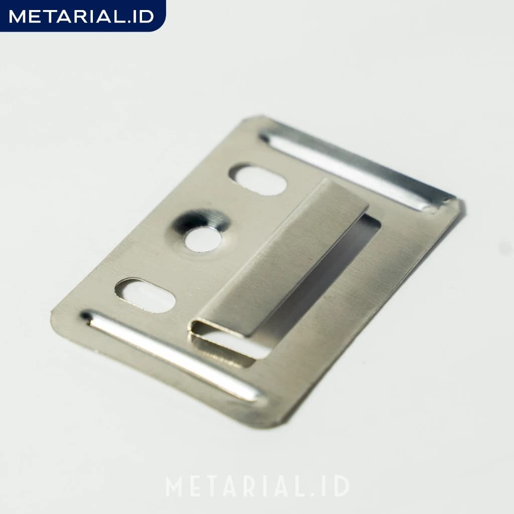 CLIP WPC WALL PANEL | KLIP PLAT BESI | BUCKLE BRACKET/CANTOLAN/JEPITAN UNTUK WALLBOARD