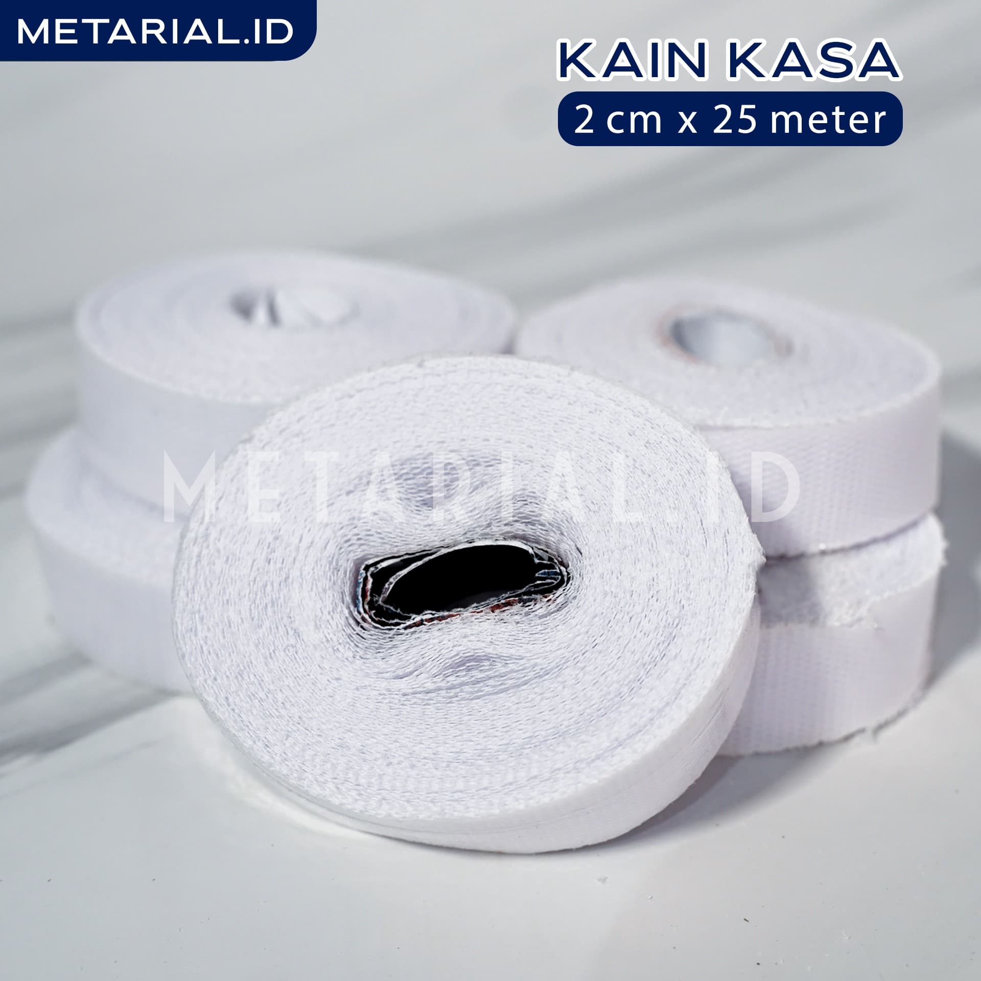 Kain Kasa Gypsum 2cm x 25meter / Gipsum / GRC / Plafon / Textile Tape 2 cm