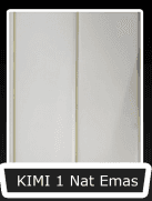 Kimi 1 Nat Emas Plafon PVC