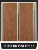 Kimi 59 Nat Emas Plafon PVC