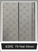 Kimi 78 Nat Silver Plafon PVC