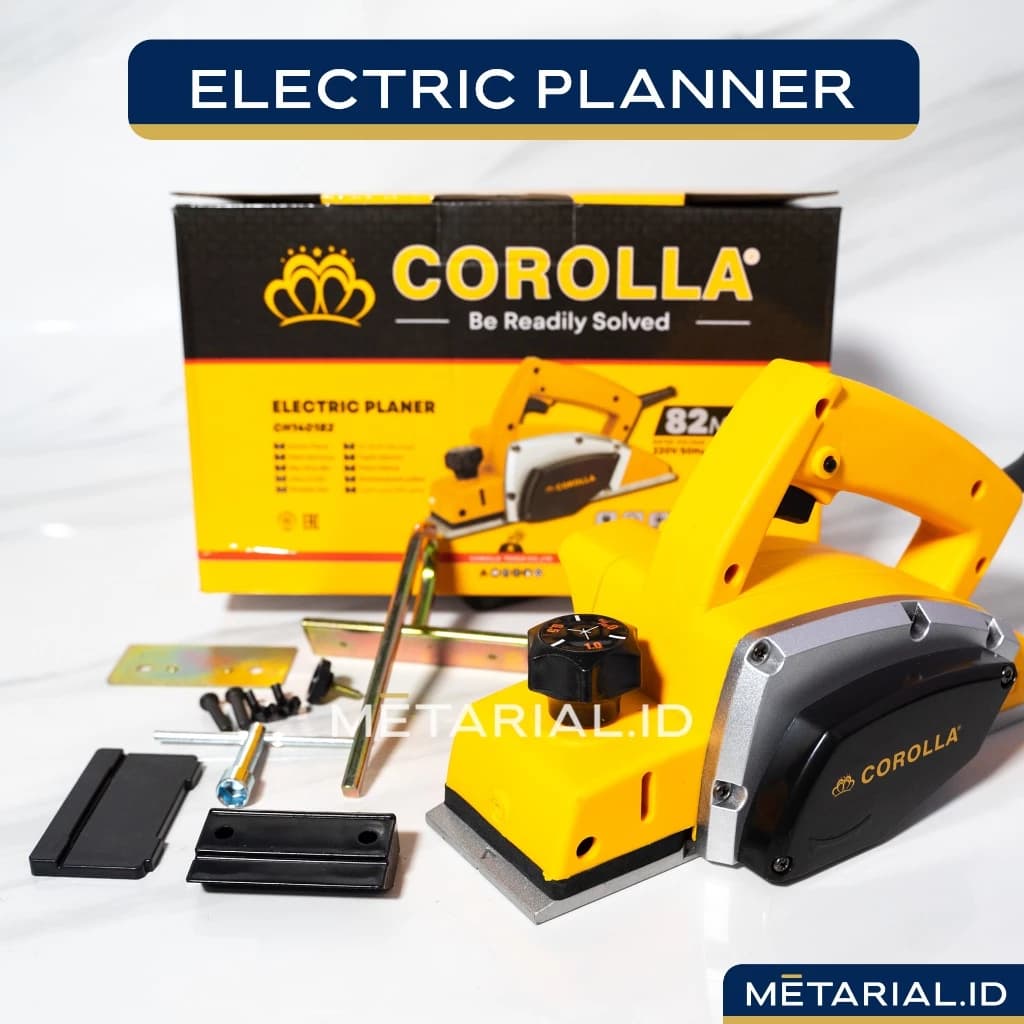 Mesin Serut Kayu Elektrik / Electric Wood Planer Machine Ketam Pasah Planer COROLLA