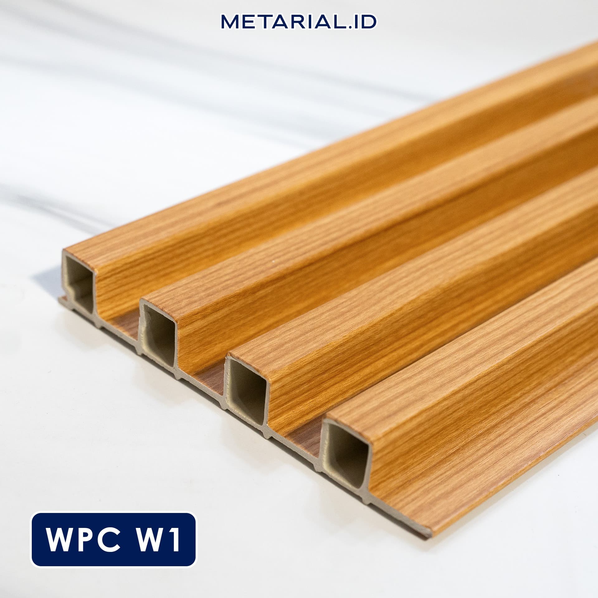Wood Wall Panel WPC Premium W1 2.9 Meter Dekorasi Dinding | Wood Panel | Motif Kayu 3D | Panel Interior