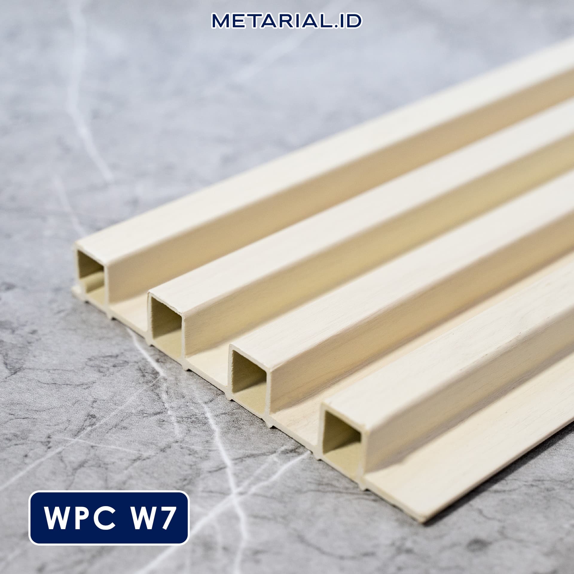 Wood Wall Panel WPC Premium W7 2.9 Meter Dekorasi Dinding | Wood Panel | Motif Kayu 3D | Panel Interior
